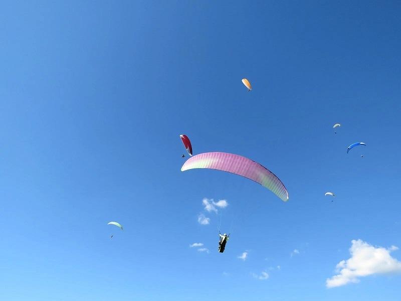 Paragliding in Puli Taiwan