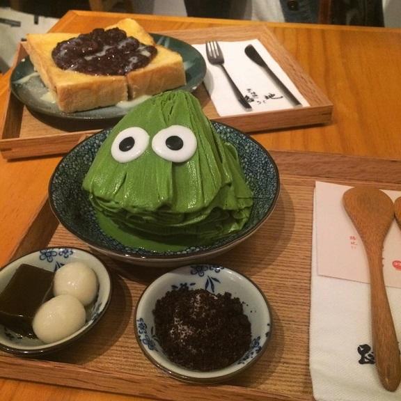 Matcha Monster Shaved Ice