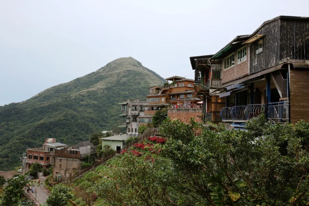 Exploring Jiufen Old Street. Detailed view of Jiufen's bustling street life.