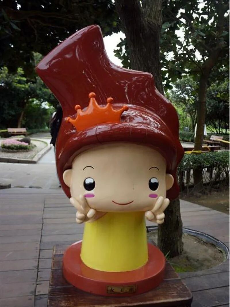 Cartoon of Queen's Head rock