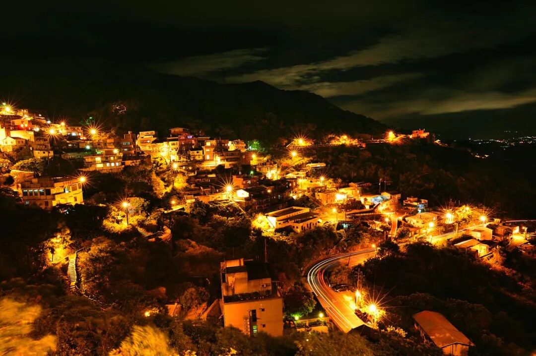 Jiufen's nostalgic alleyways. Charming traditional street in Jiufen, Taiwan, with red lanterns.