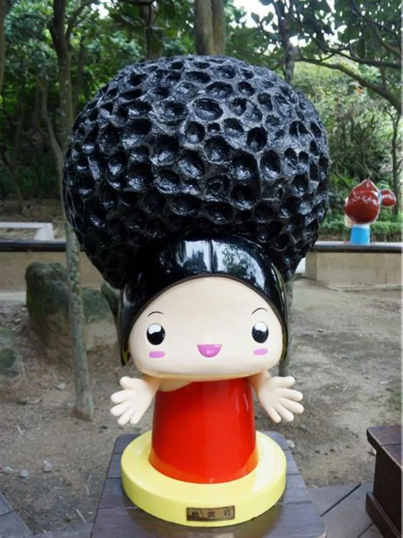 Cartoon of Honeycomb Rock formation