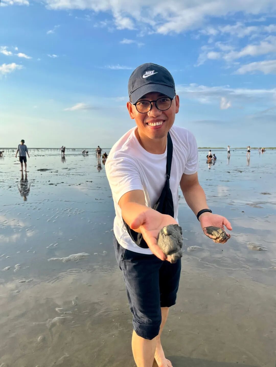 Stunning sunset view over Gaomei Wetlands in Taichung, reflecting Taichung's unique culture and landscapes
