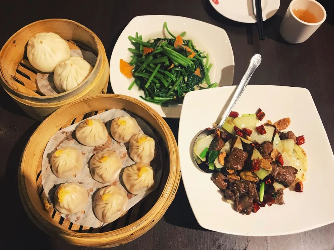 Signature dishes from Kaochi: Xiao Long Bao and pan-fried buns