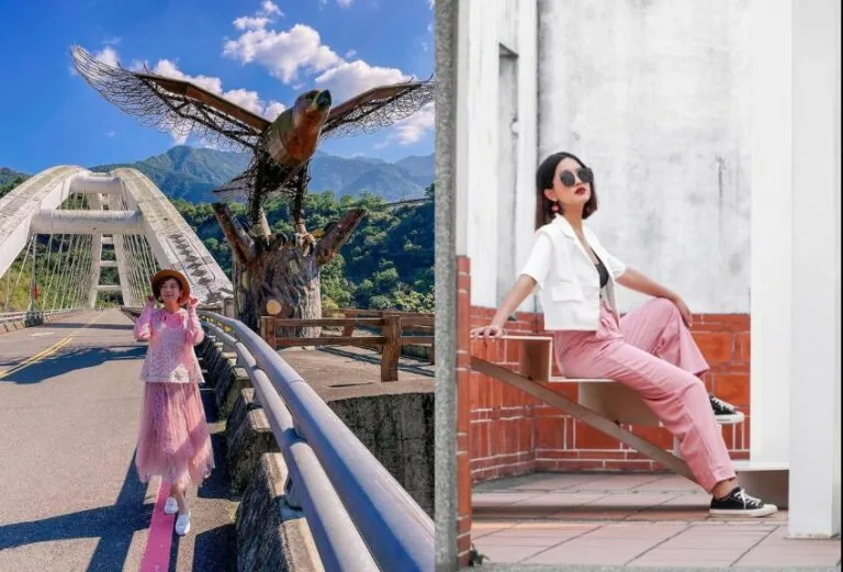 Aerial view of Kaohsiung city and coastline