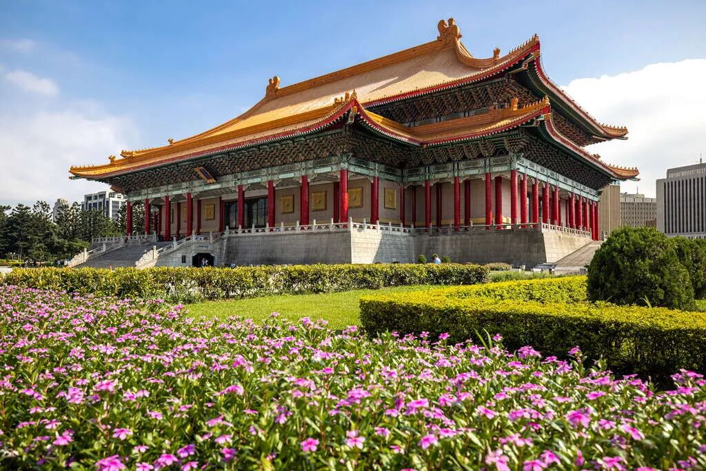 National Concert Hall at CKS Memorial Hall The National Concert Hall, showcasing beautiful classical Chinese architectural design.