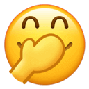 Smiling emoji showing surprise and admiration for campus tour.