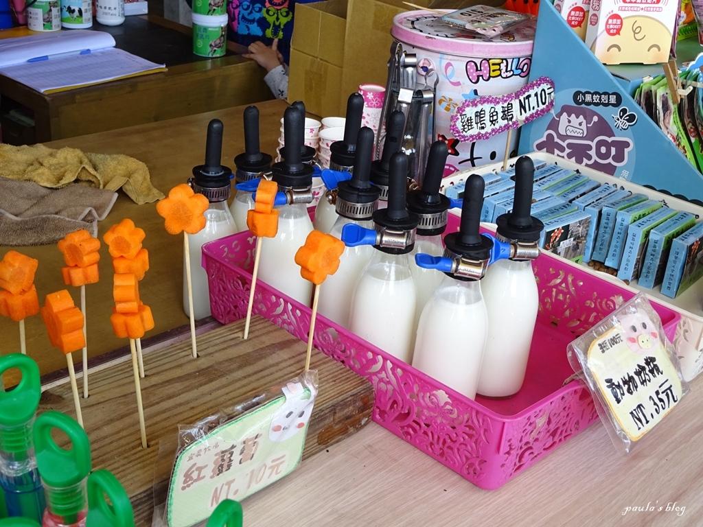 Delicious snacks and drinks served at the farm cafe