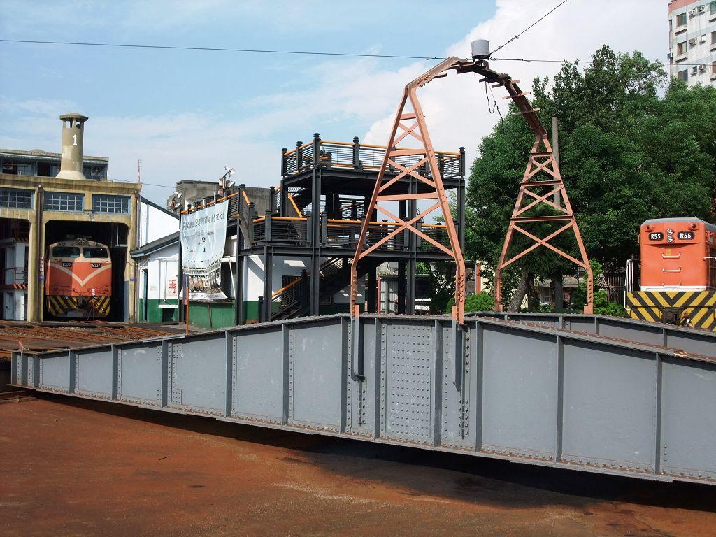 Historic Fan-Shaped Train Roundhouse in Changhua Taiwan
